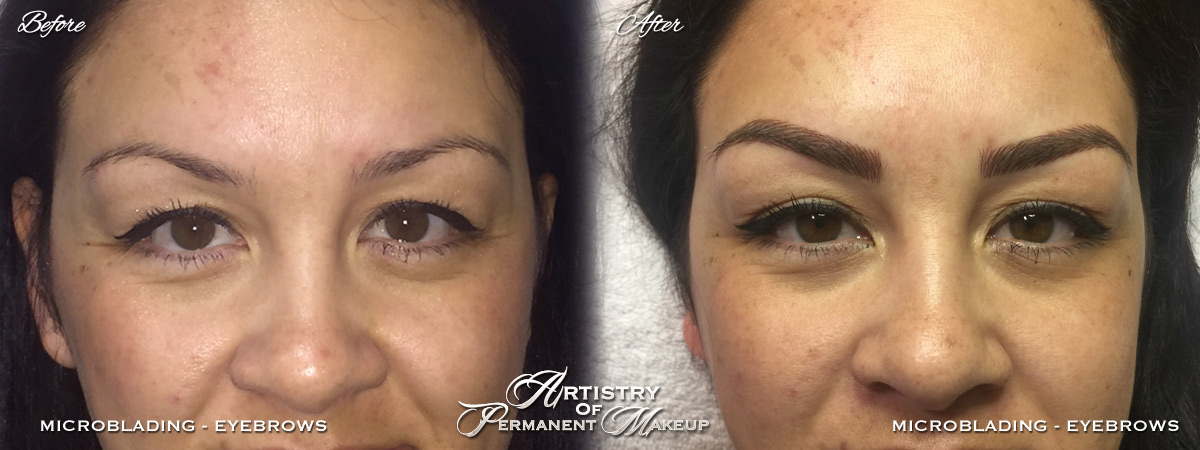 Permanent eyebrows by Artistry Of Permanent Makeup of Orange County